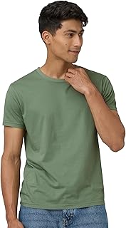 Van Heusen Men's Crew Neck T-Shirt Soft Breathable Cotton
